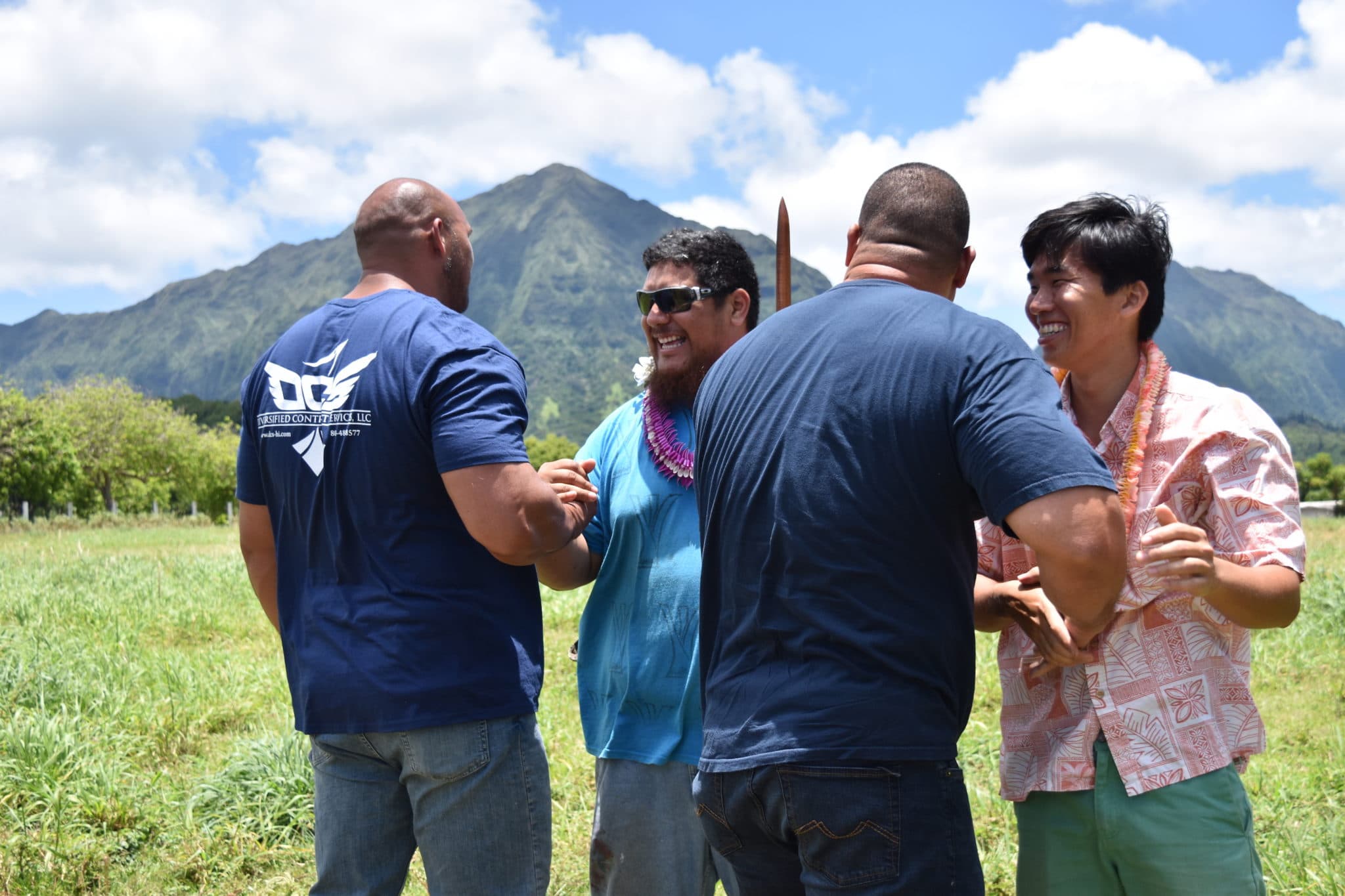 Kupa ʻAina Staff Greet Visitors