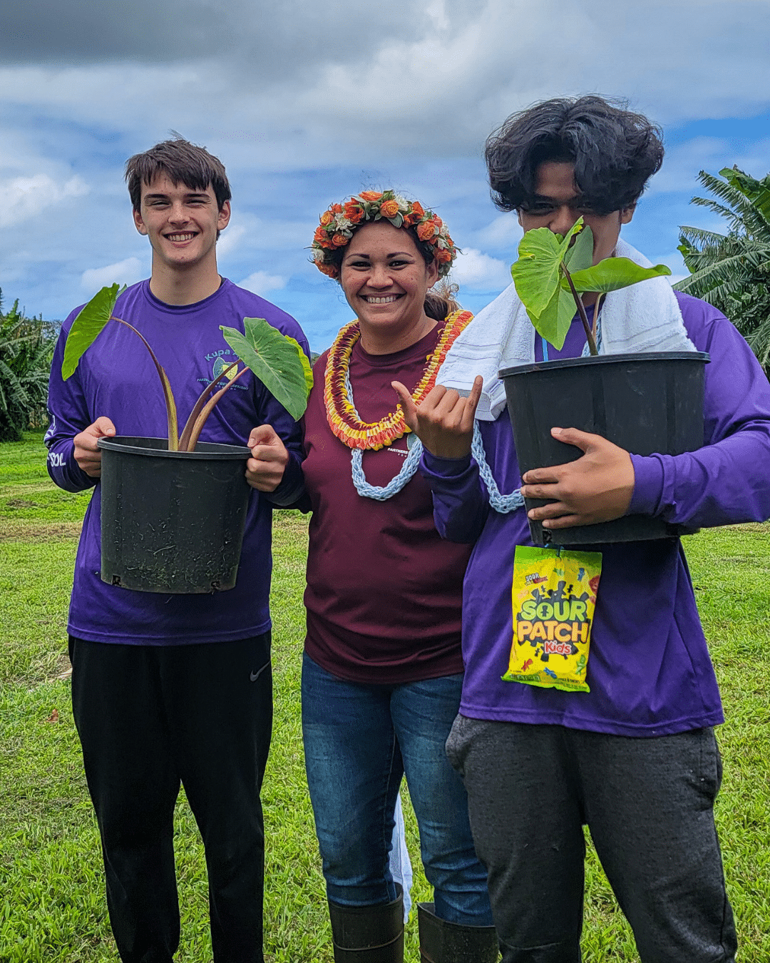 Kupa Aina participants with Project Director, Celeste Andres